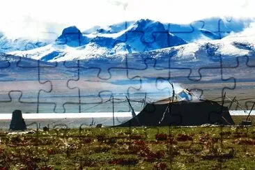 Nomad tent Tibet 2 jigsaw puzzle