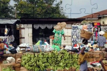 פאזל של Banana Shop Ghana