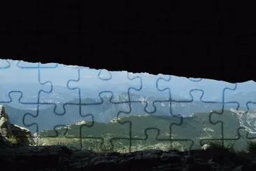 Veduta da una trincea cima Pasubio jigsaw puzzle
