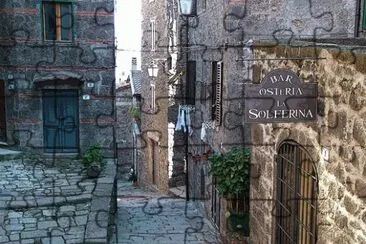 Centro storico - Piancastagnaio SI jigsaw puzzle