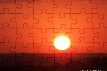 Morettinha amo por do sol jigsaw puzzle