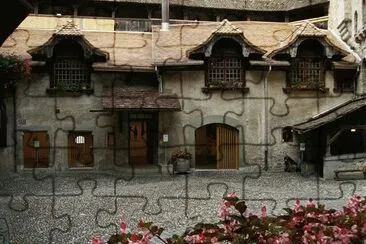 Castle Interior Switzerland