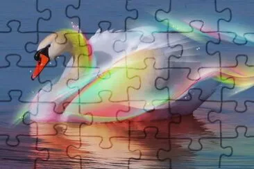 The Swan jigsaw puzzle