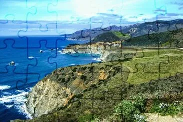 Travelling the Pacific Coast Highway jigsaw puzzle