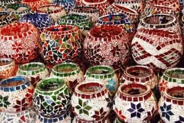 Colorful Candle Holders