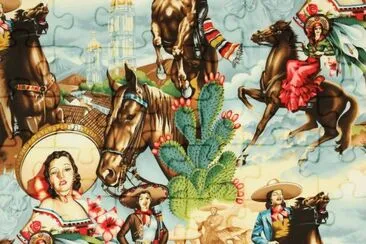Cowgirls jigsaw puzzle