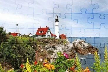 Portland Head Lighthouse    Oregon  USA