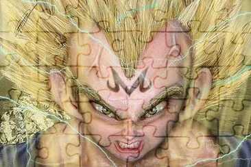 majin vegeta jigsaw puzzle