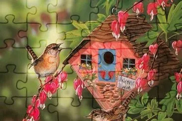 Spring jigsaw puzzle