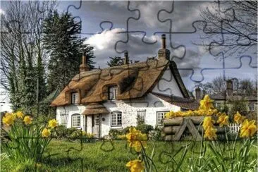 cottage jigsaw puzzle