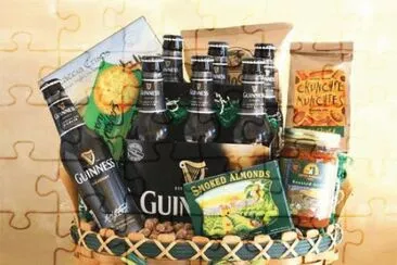 St Patricks Gift Basket-California Delicious