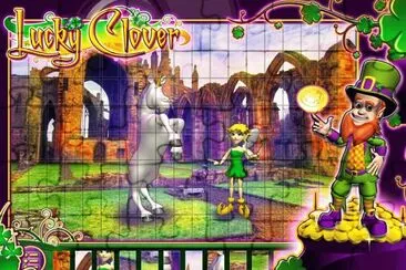 Lucky Clover Game Shot-IPhone App jigsaw puzzle