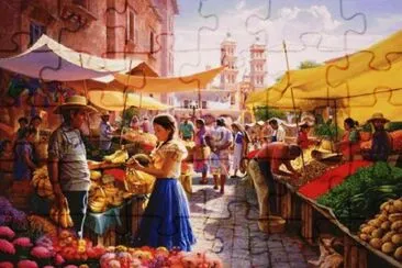 Pintura jigsaw puzzle