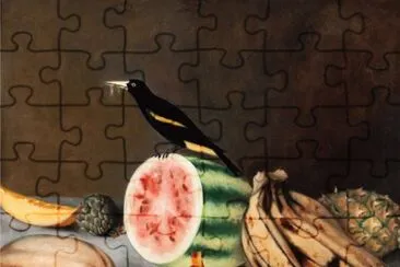 Frutas e Ave de SÃ£o JoÃ£o jigsaw puzzle