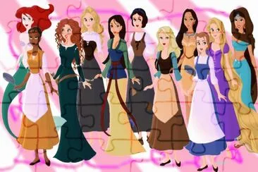 Princesses jigsaw puzzle