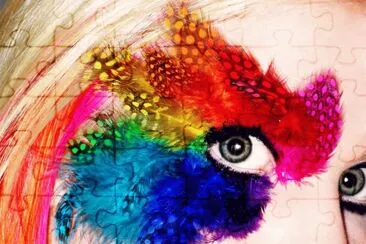 Rainbow Eye jigsaw puzzle