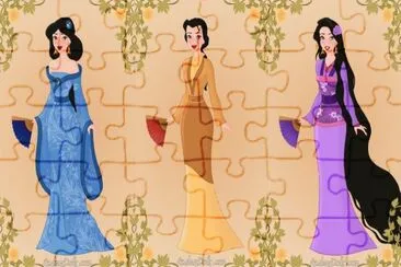 פאזל של Jasmine Belle Rapunzel