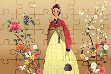 פאזל של Korean Lady