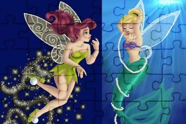 פאזל של Ariel Tinkerbell