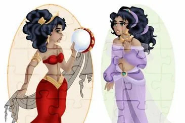 Esmeralda as Jasmine