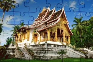 פאזל של Temple Luang Prabang  Laos