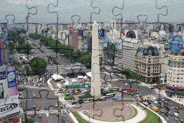 Obelisco-Bs.As.-Argentina jigsaw puzzle