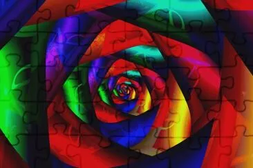 Dark Flower jigsaw puzzle