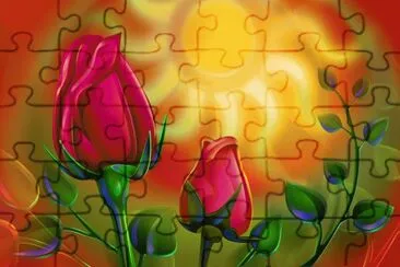 Red Tulips jigsaw puzzle