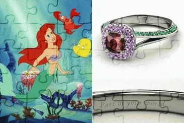 Ariel jigsaw puzzle