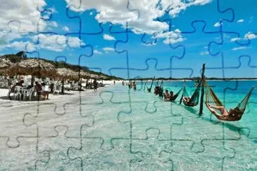 Praia de Jericoacoara, Brasil jigsaw puzzle
