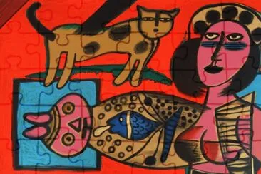 Guillaume Cornelis van Beverloo   "Corneille " jigsaw puzzle