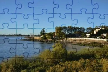 ATARDECER EN EL RIO jigsaw puzzle