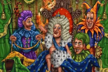 Weird picture jigsaw puzzle
