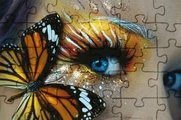 Nature coloured jigsaw puzzle