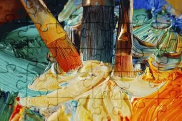 Fantasy with Paint Brush