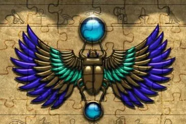 Egyptian Bug jigsaw puzzle