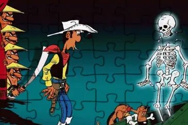 פאזל של Lucky luke