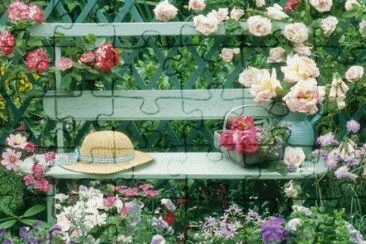 Summer outdoor Arrangement jigsaw puzzle
