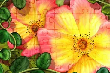 Exotic Flowers jigsaw puzzle
