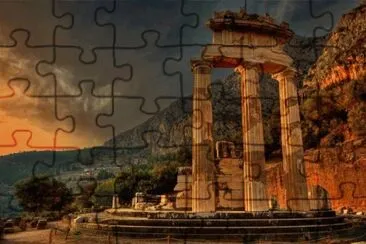 ATARDECER GRECIA jigsaw puzzle