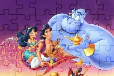 Aladdin jigsaw puzzle