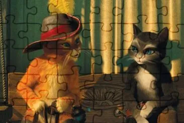 פאזל של El gato con botas