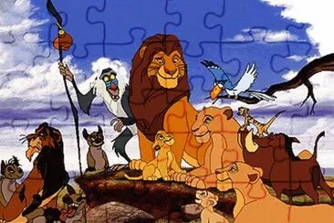 פאזל של El rey leon