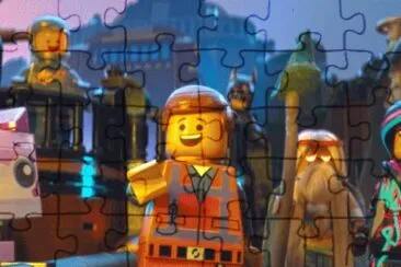 La lego jigsaw puzzle