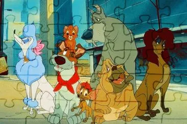 Oliver y su pandilla jigsaw puzzle