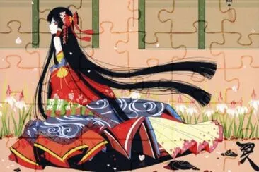 Oriental Girl jigsaw puzzle