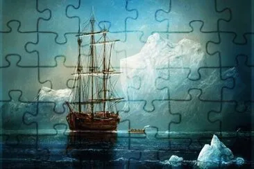 El Iceberg y el Velero jigsaw puzzle