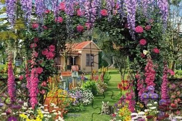 jardim jigsaw puzzle