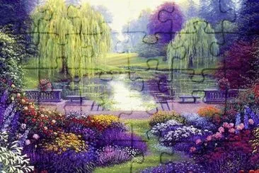 jardim jigsaw puzzle
