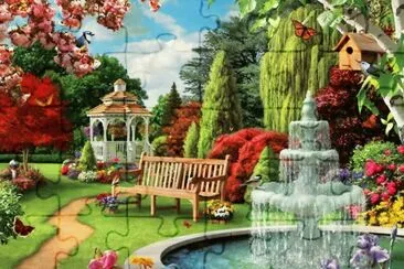 jardim jigsaw puzzle